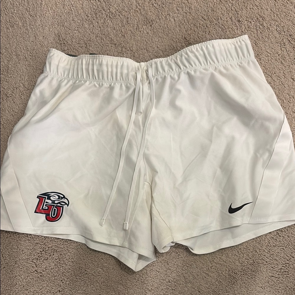 Nike Women's White Athletic Shorts